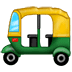 🛺 auto rickshaw display on Samsung