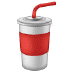 🥤 cup with straw display on Samsung