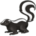 🦨 skunk display on Samsung