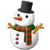 ⛄ snowman without snow display on Samsung