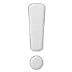 ❕ white exclamation mark display on Samsung