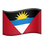 🇦🇬 flag: Antigua & Barbuda display on Slack