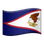 🇦🇸 flag: American Samoa display on Slack