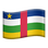 🇨🇫 flag: Central African Republic display on Slack