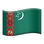 🇹🇲 flag: Turkmenistan display on Slack