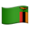 🇿🇲 flag: Zambia display on Slack