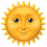 🌞 sun with face display on Slack