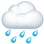 🌧️ cloud with rain display on Slack