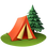 🏕️ camping display on Slack