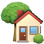 🏡 house with garden display on Slack