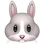 🐰 rabbit face display on Slack