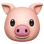 🐷 pig face display on Slack