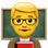 👨‍🏫 man teacher display on Slack