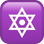 🔯 dotted six-pointed star display on Slack