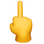 🖕 middle finger display on Slack