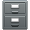 🗄️ file cabinet display on Slack