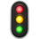 🚦 vertical traffic light display on Slack