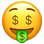 🤑 money-mouth face display on Slack