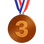 🥉 3rd place medal display on Slack