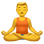 🧘‍♂️ man in lotus position display on Slack