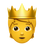 🫅 person with crown display on Slack