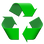 ♻️ recycling symbol display on Slack