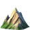 ⛰️ mountain display on Slack