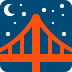 🌉 bridge at night display on Twitter