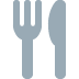 🍴 fork and knife display on Twitter