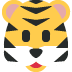 🐯 tiger face display on Twitter