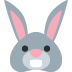 🐰 rabbit face display on Twitter