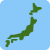 🗾 map of Japan display on Twitter