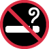 🚭 no smoking display on Twitter