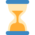 ⌛ hourglass done display on Twitter