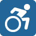 ♿ wheelchair symbol display on Twitter