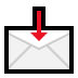 📩 envelope with arrow display on Windows