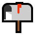 📬 open mailbox with raised flag display on Windows