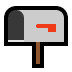 📭 open mailbox with lowered flag display on Windows