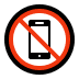 📵 no mobile phones display on Windows