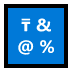 🔣 input symbols display on Windows