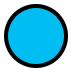 🔵 blue circle display on Windows