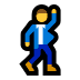 🕺 man dancing display on Windows