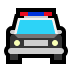 🚔 oncoming police car display on Windows