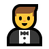 🤵 person in tuxedo display on Windows