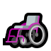 🦽 manual wheelchair display on Windows