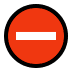 ⛔ no entry display on Windows