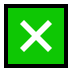 ❎ cross mark button display on Windows